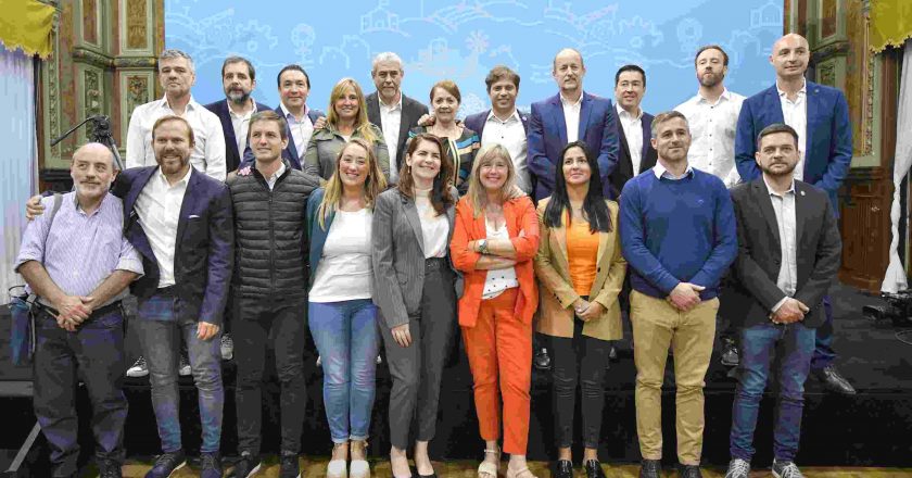 Kicillof presentó el Programa Provincial «Municipios a la Obra»