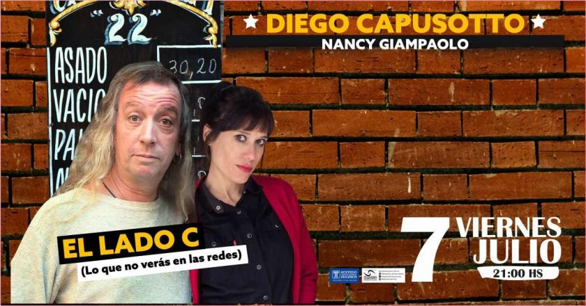 «El Lado C» de Diego Capusotto, en el Teatro San Nicolás