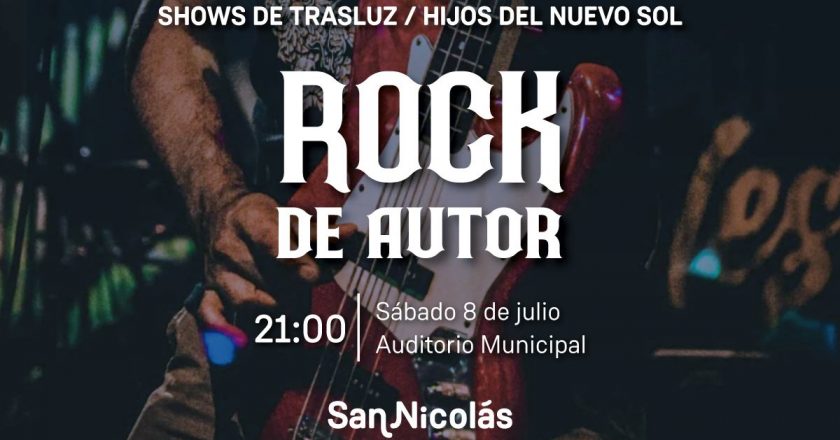 Comienza el ciclo «Rock de Autor» en el Auditorio Municipal