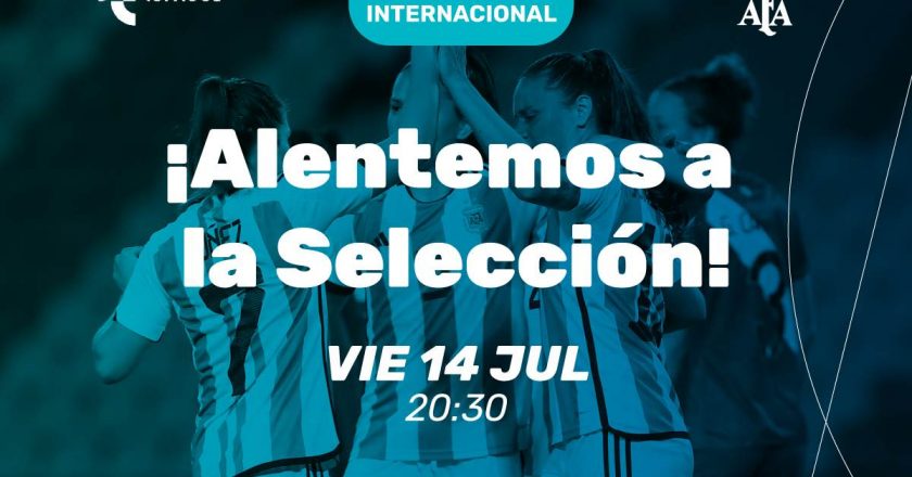 Este viernes, vení a alentar a la selección al Estadio San Nicolás