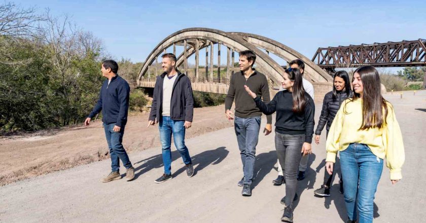 Santiago Passaglia recorrió la obra de la nueva Costanera Sur