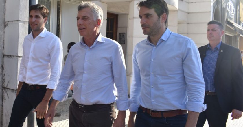 Macri paso por San Nicolás y le dio su apoyo a Passaglia