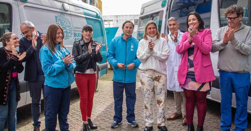 El Hospital San Felipe recibió dos ambulancias de alta complejidad del Gobierno bonaerense