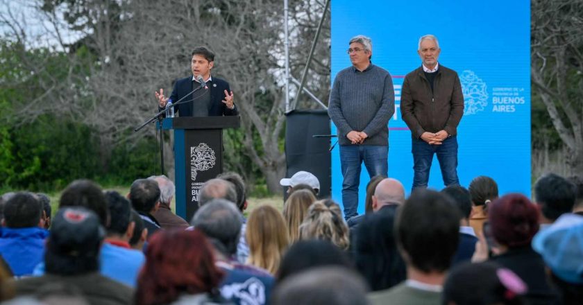 Kicillof: «Nuestras políticas agropecuarias están destinadas a todos los bonaerenses que viven y producen valor en ambientes rurales»