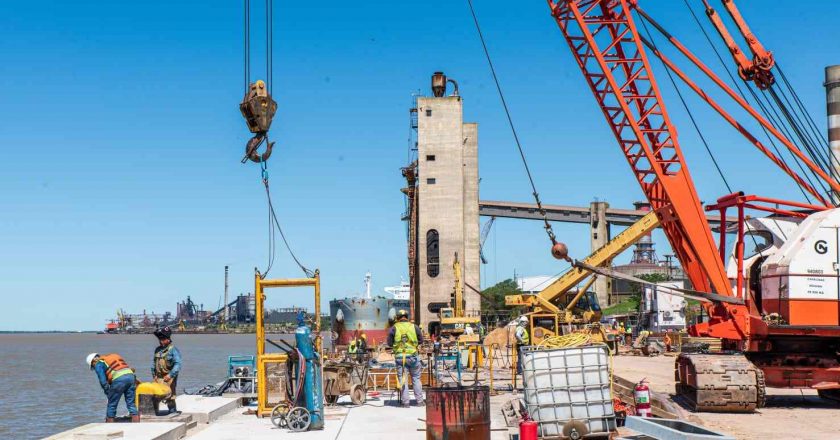 Comerio: “Esta obra nos permite aumentar la capacidad operativa del puerto”