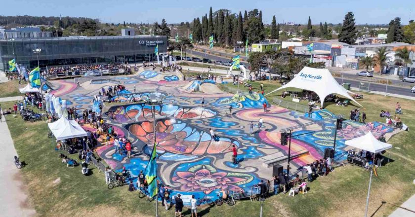 El skatepark San Nicolás cumple 9 años