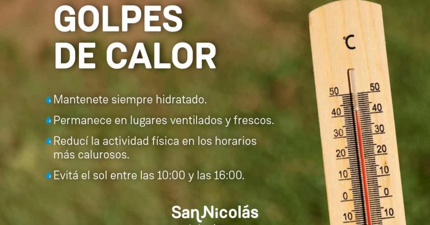 Altas temperaturas: consejos para prevenir los golpes de calor