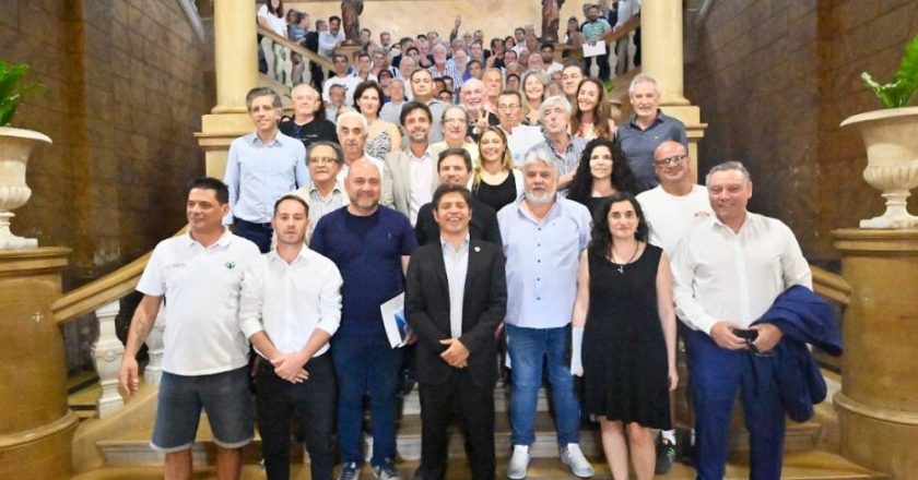 Kicillof recibió a representantes de Cámaras y Agrupaciones empresarias