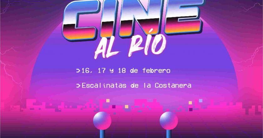 Cine al río: una nueva propuesta para el fin de semana en las escalinatas de la costanera