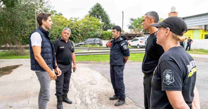 Santiago Passaglia: «En estas situaciones es muy importante estar cerca de los vecinos»