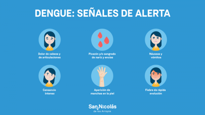 Dengue: cómo reconocer los síntomas de la enfermedad