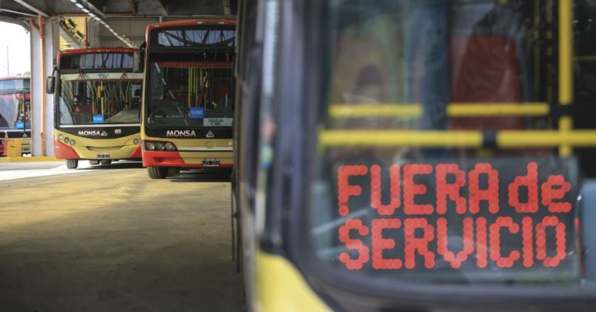 La UTA anunció un paro de colectivos para el próximo martes