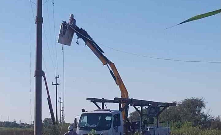 En menos de dos días intentaron robar de nuevo la misma línea de media tensión en San Nicolás