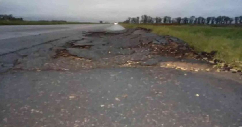 Sin respuestas, Pergamino pedirá autorización a Vialidad Nacional para reparar la ruta 188