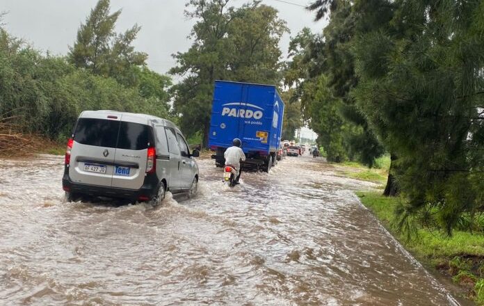 En dos días cayeron 327 mm de agua, más del doble que en marzo de 2023