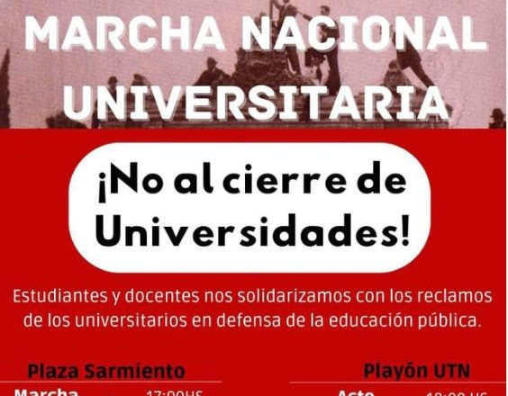 San Nicolás se suma al reclamo por el presupuesto universitario