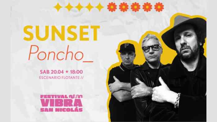 Este sábado, “Poncho” tocará en el Festival Vibra