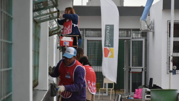 Última jornada de Voluntarios en Acción en la Primaria Nº4