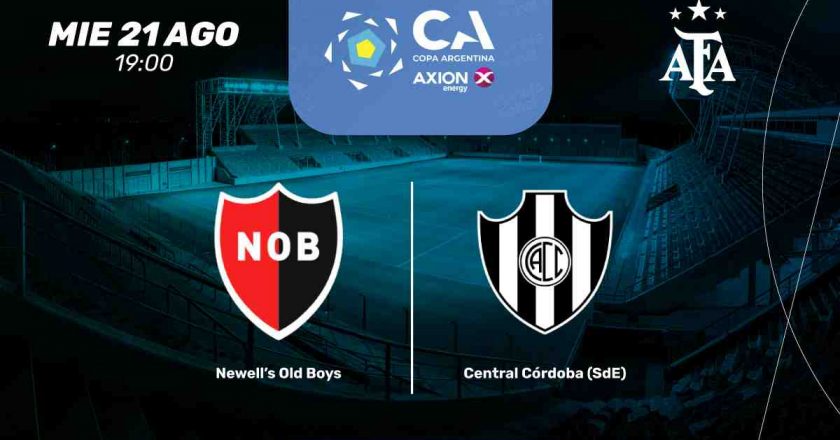 Copa Argentina: El estadio San Nicolás recibe Newell´s y Central Córdoba