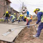 Última etapa de la obra de puesta en valor de la Av. Illia