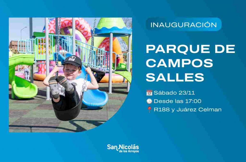 Se inaugura el nuevo parque de Campos Salles