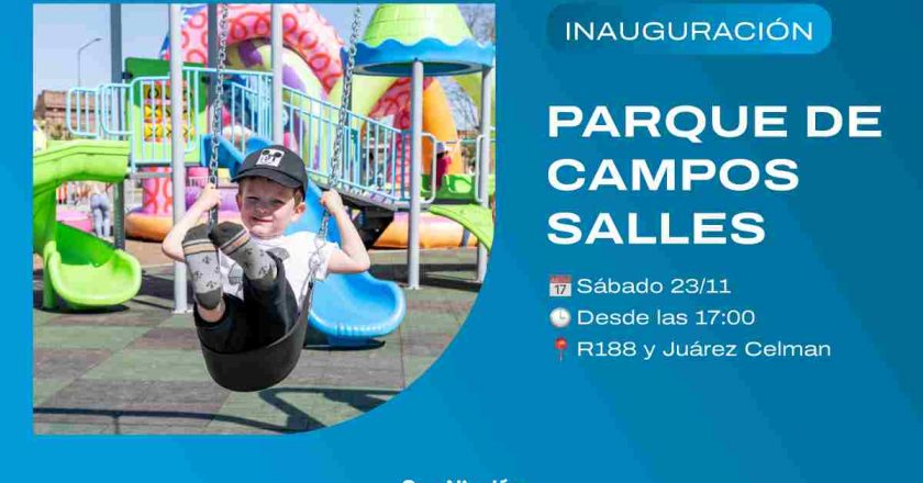 Se inaugura el nuevo parque de Campos Salles