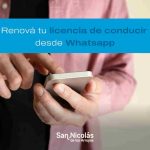 Renová tu licencia de conducir desde donde estés